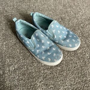 Kids Blue Slip-On Shoes